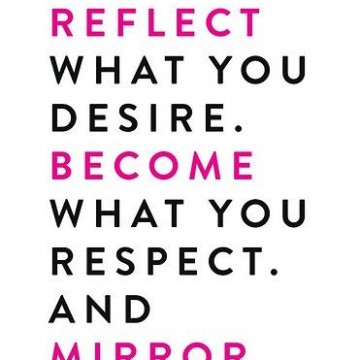 Attract – Reflect – Become – Mirror