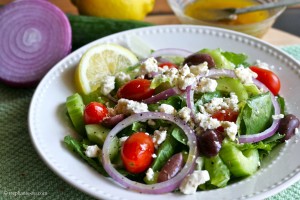 the perfect Greek Salad