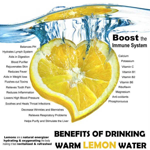 Hot lemon water in the morning deals